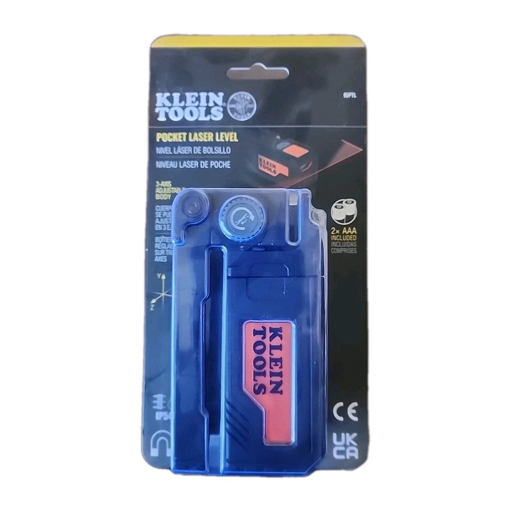 Klein Tools 93PTL Red Pocket Laser Level