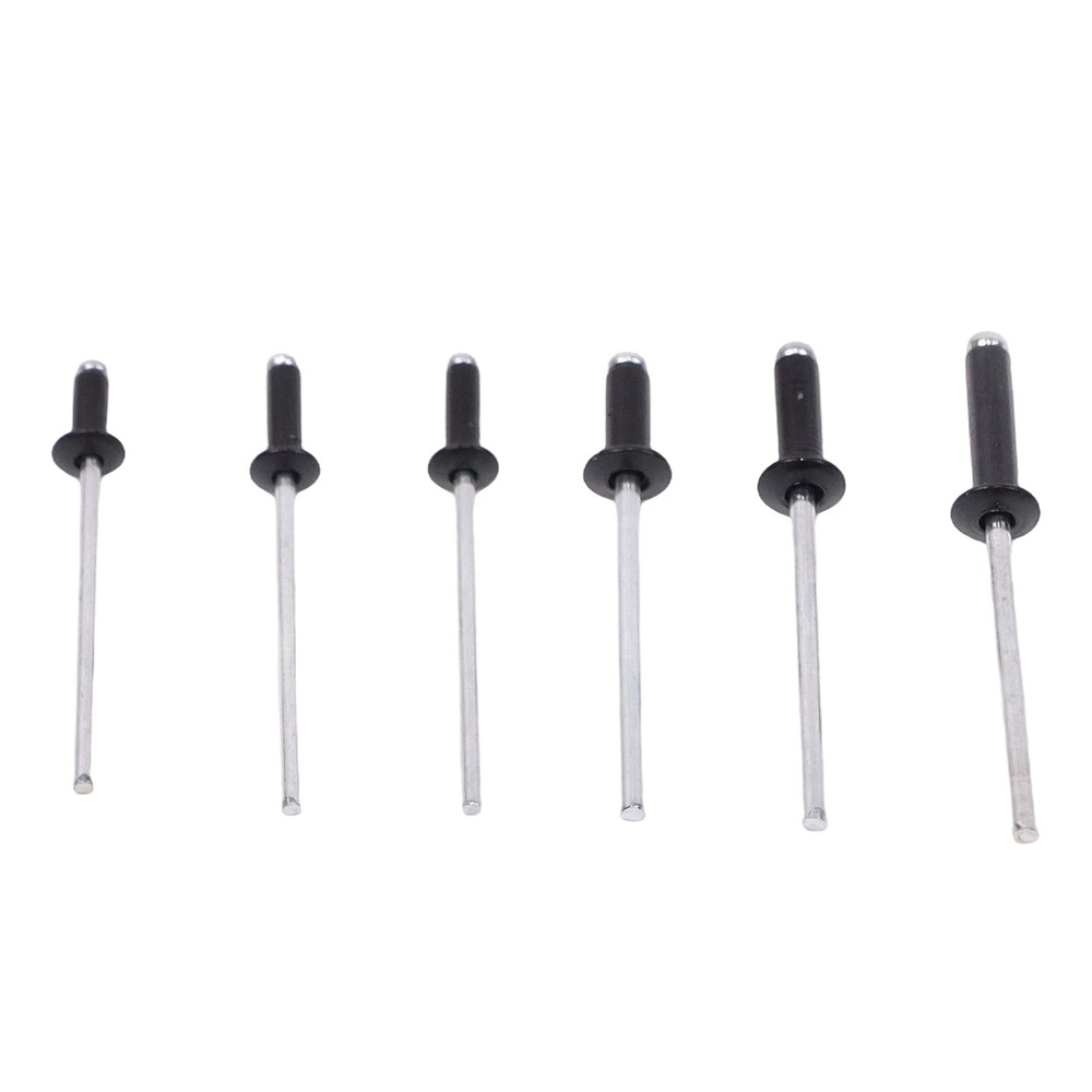 500pcs Aluminum Rivet Kit 14 Sizes Assorted Blind Rivets Storage Case DIY Use