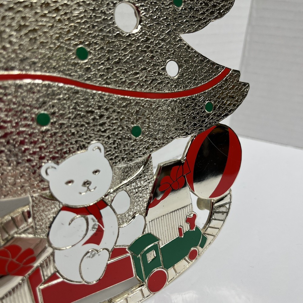 WM. A . Rogers Ltd. 9” Christmas Tree Coaster Japan