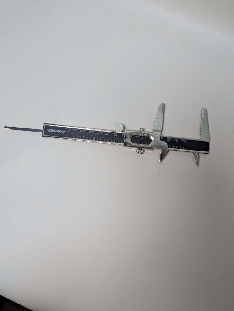 Husky 5" High Contrast Vernier Caliper