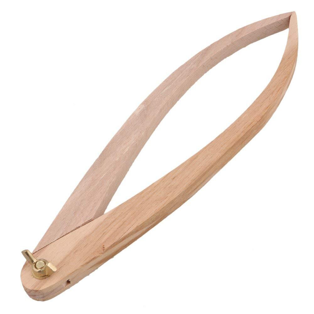 6pcs 8/10/12Inch Wood Calipers for Clay Ceramic Solid Wood Measuring Tool