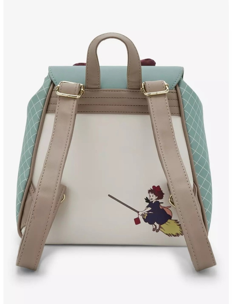 Her Universe Studio Ghibli Kiki's Delivery Service Jiji Drawstring Mini Backpack