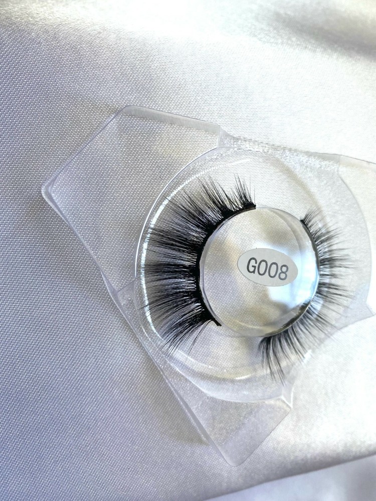 Faux handmade mink 3D eyelashes