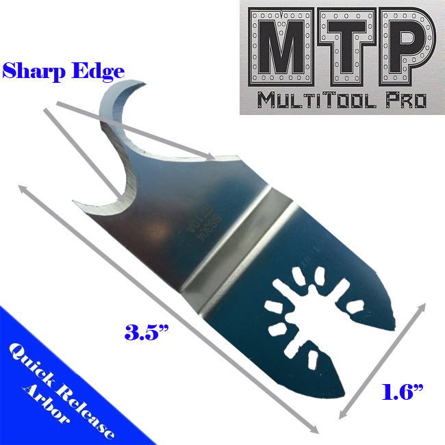 Knife Blade Oscillating Multi Tool For Carpet Trim Cutter