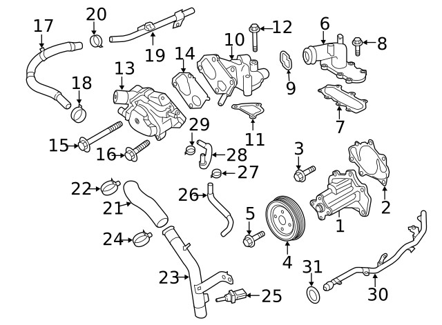Genuine Nissan Coolant Temp Sensor 22630-JA10A