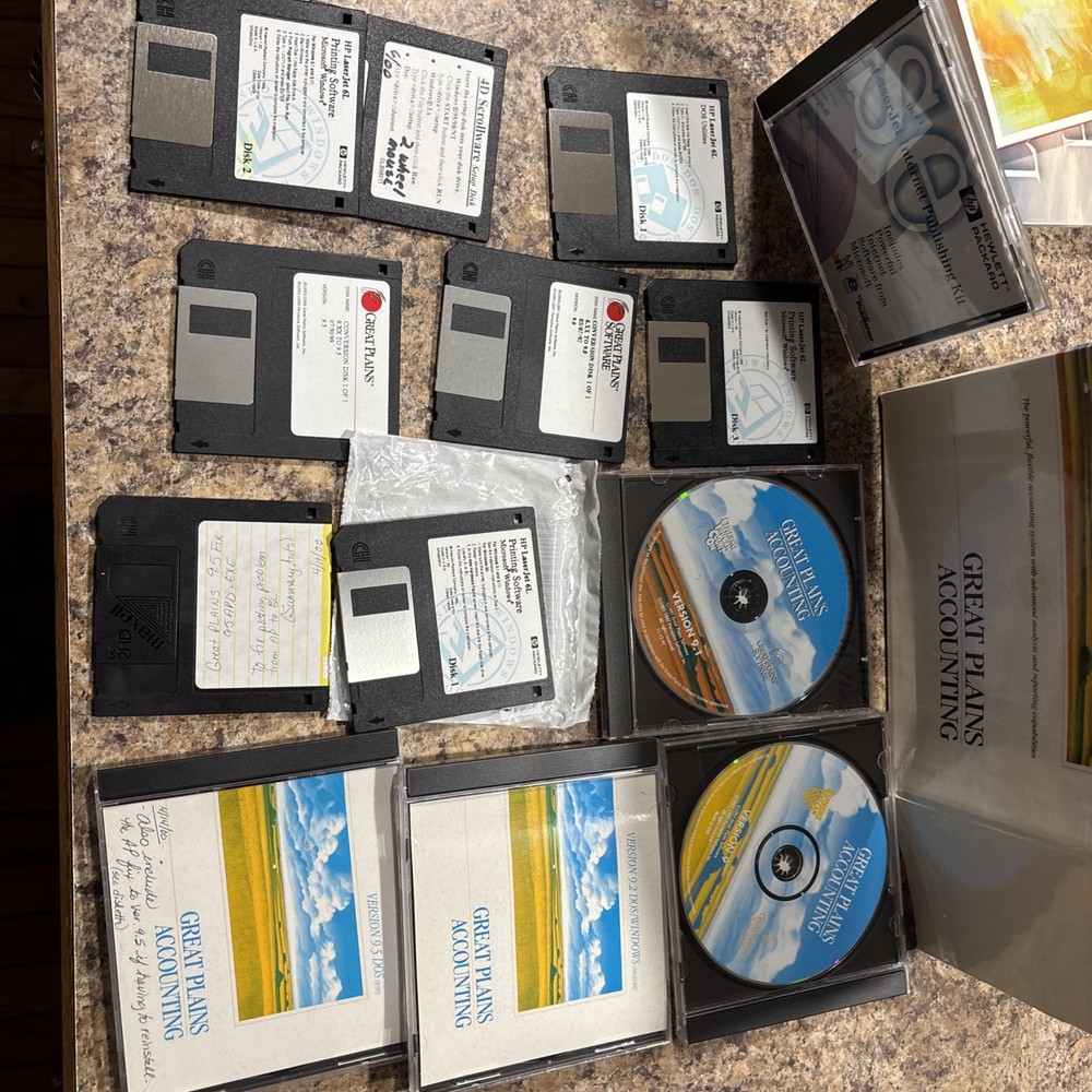 Great Plains Accounting Books & DISC Etc