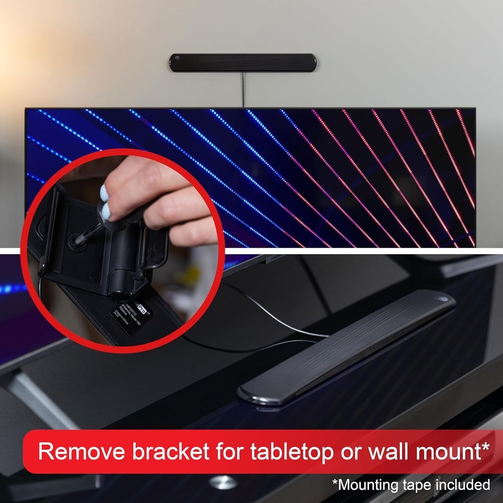 NextGen Hover Indoor TV Antenna - 60 Channels, Simple Installation, Long Range