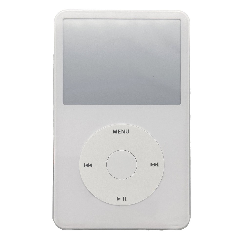 White Face Plate Clickwheel Button For Apple iPod Classic 5th Gen Replacement