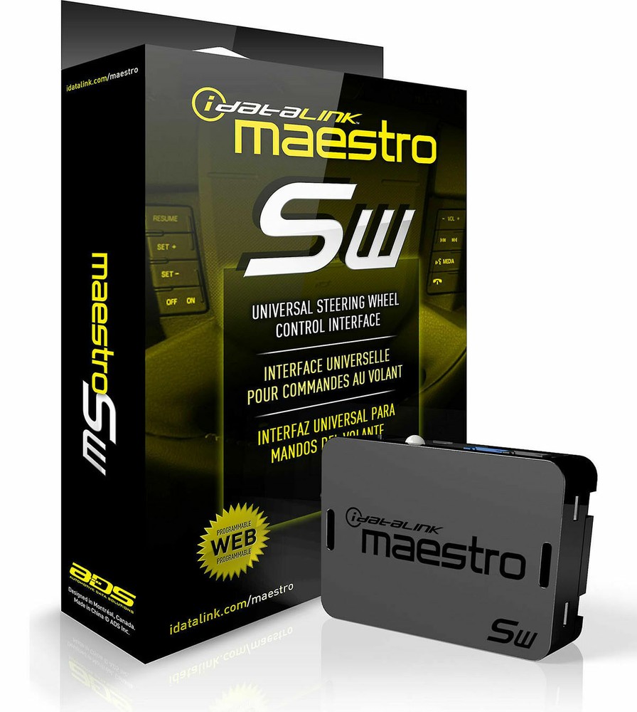 iDatalink Maestro SW ADS-MSW Steering Wheel Control Integration Module NEW