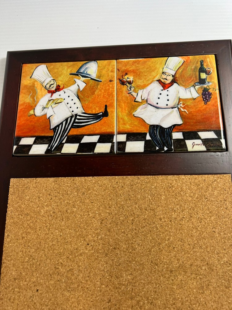 Kitchen Bulletin Board “Dancing Chefs” - New
