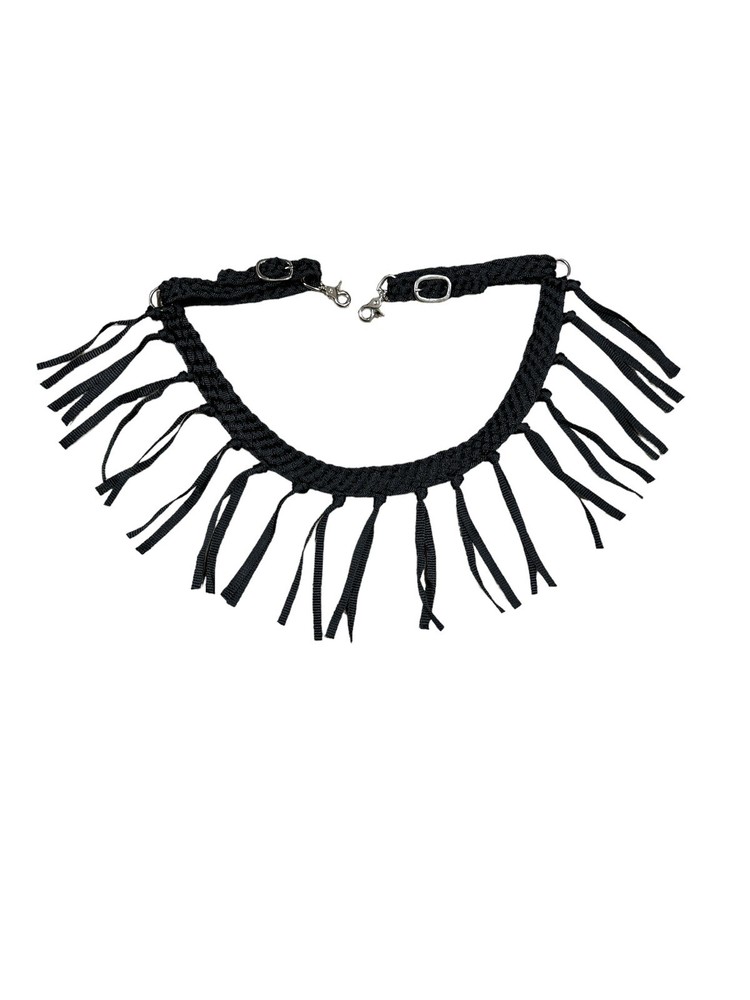 Mule Tape Tripping Collar Black With Simple Headstall