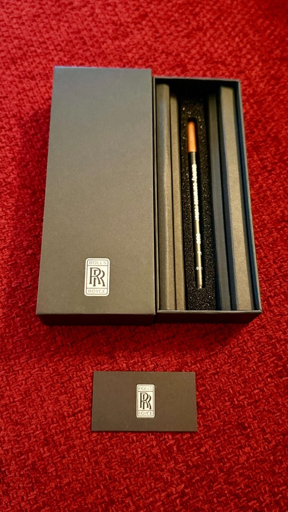 Rolls-Royce Executive Rollerball Pen - New Boxed | Luxury Ad Gift |Refillable