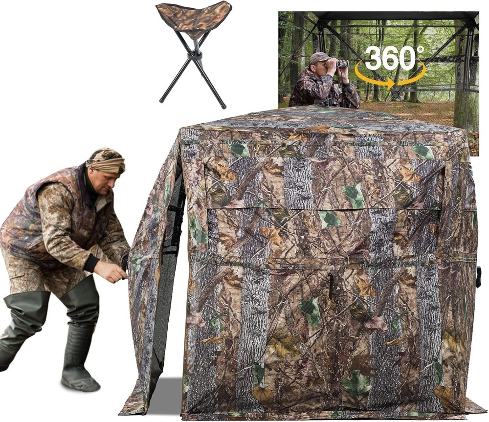 270/360 Degree See Through Hunting Blind