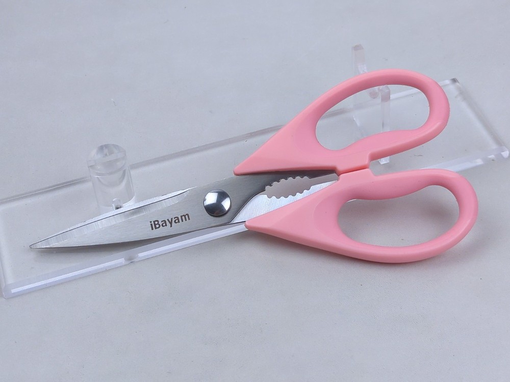 Premium Multi-Purpose Kitchen Shears / Scissors, Heavy Duty, Soft-Grip Handle