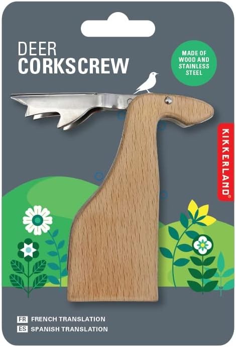 Kikkerland Deer Corkscrew 12063