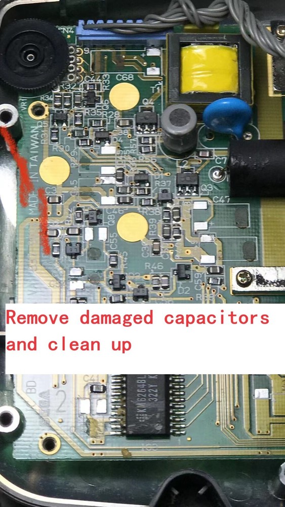 【 Fixes All Models --- Sega Game Gear Ceramic Capacitor Replacement Kit 】