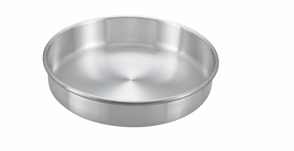 ACP-082, LAYER CAKE PAN, 8" X 2", ALUMINIUM