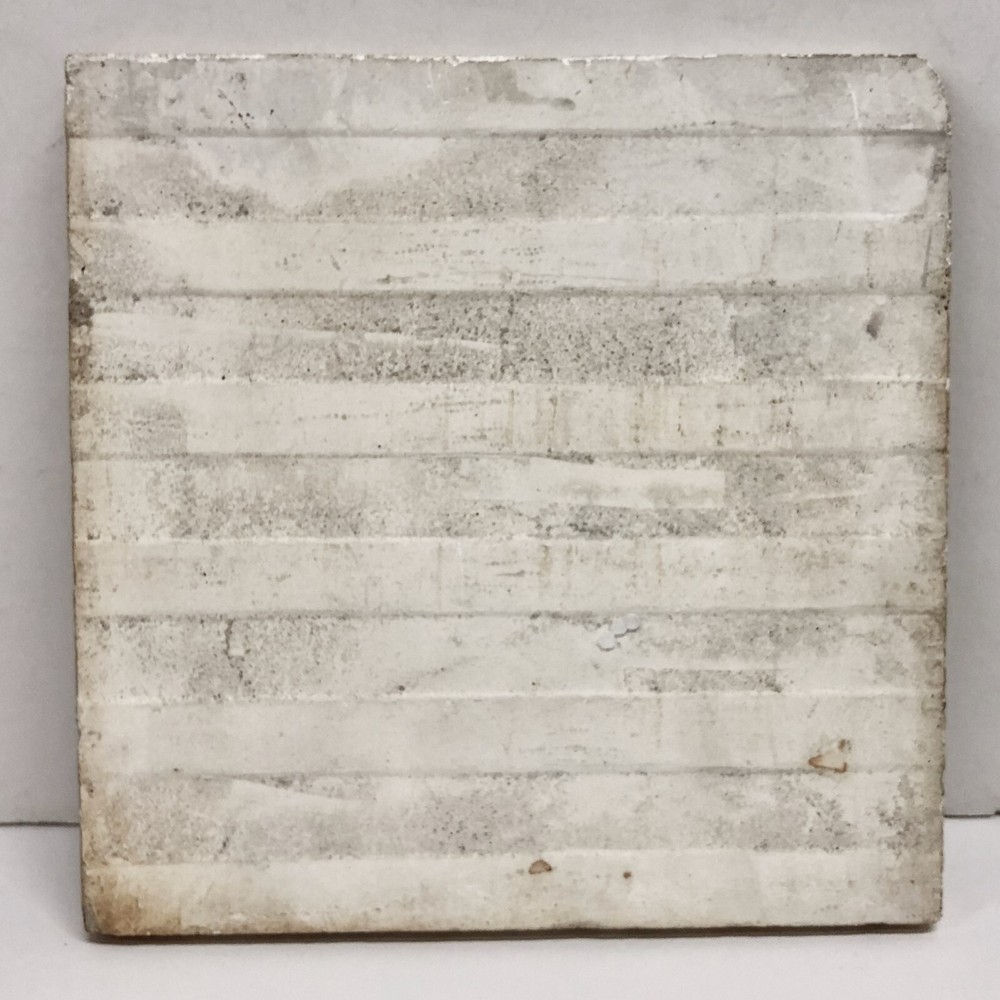 Victorian Decorated Tile Antique