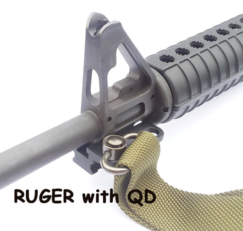Tactical Light Rail - Bayonet Lug Accessory Mount for RUGER 556