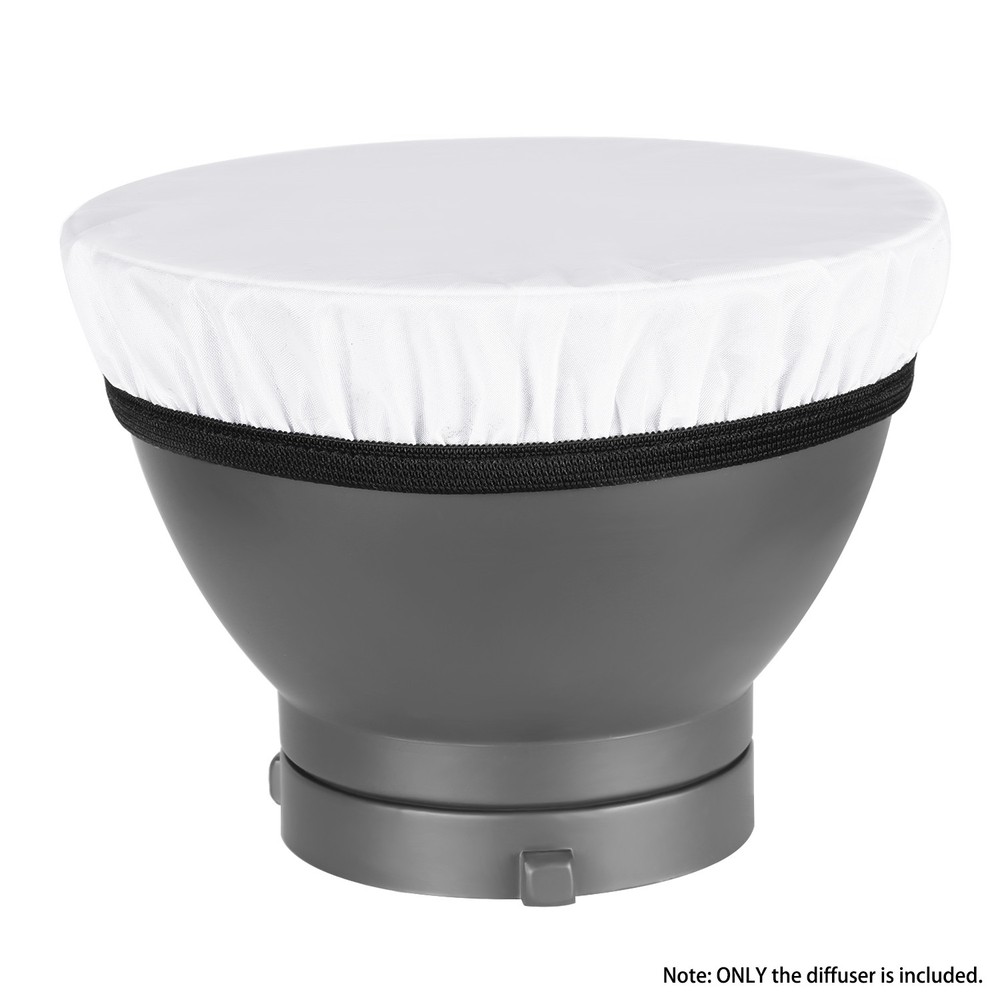 Neewer Studio 2-Pack 7" Soft White Diffuser Sock, Softens the Light Output