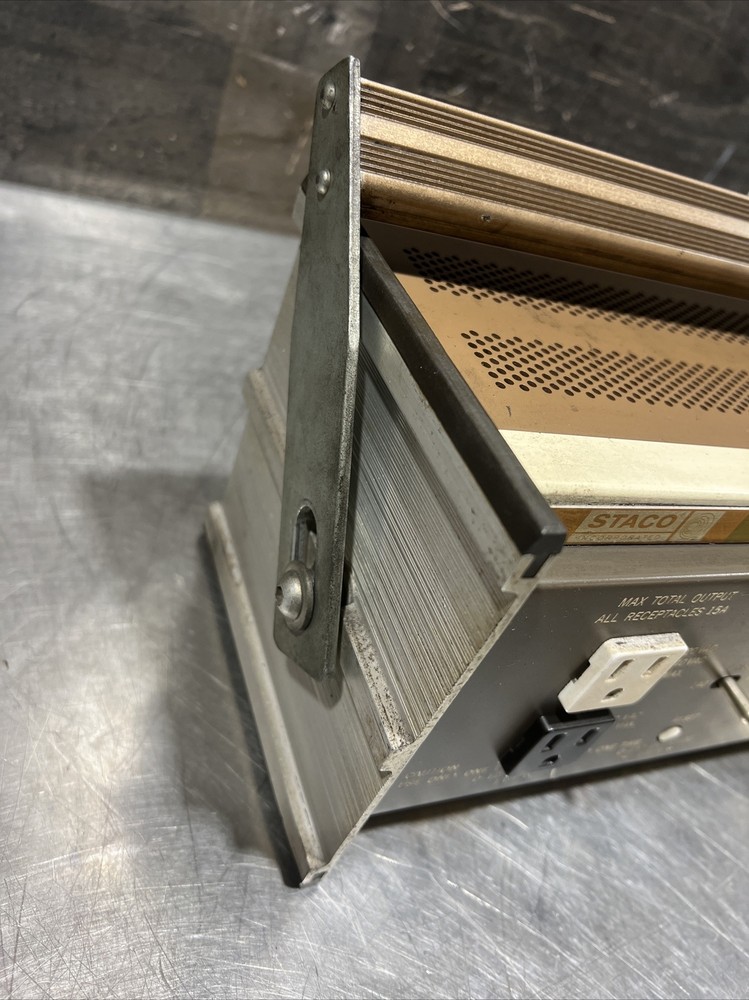 Staco e1010v volt amp meter ac power source adjustable calibrator Used Surplus