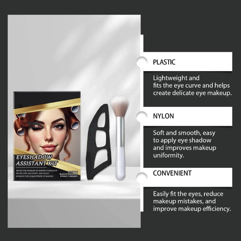 Eyeshadow Tool Eyeshadow Assistant Kits Makeup Brush Eyeshadow Stencils