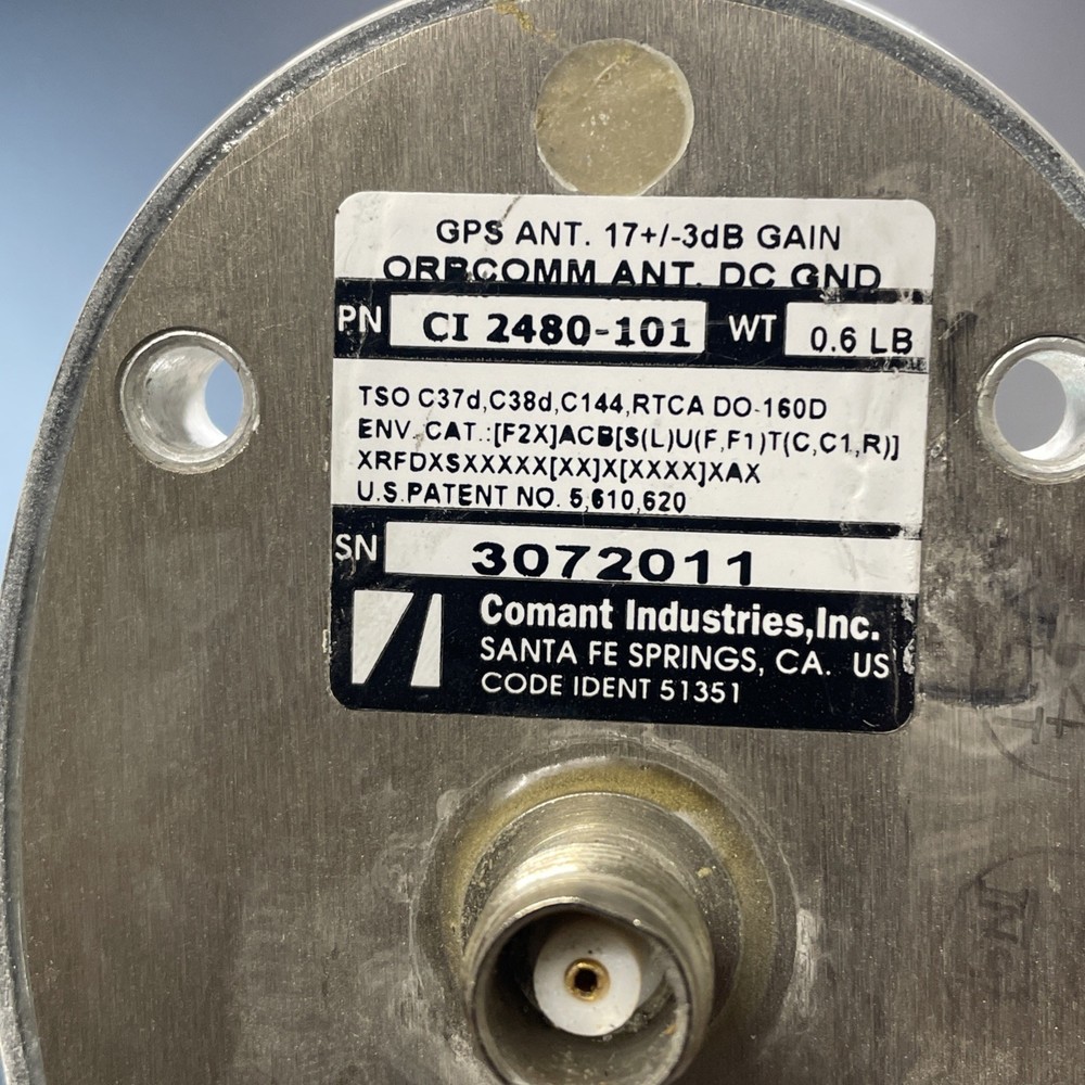 Comant CI 2480-101 GPS/ORBCOMM Antenna