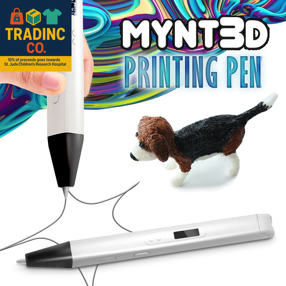 Professional Printing 3D Pen with OLED Display