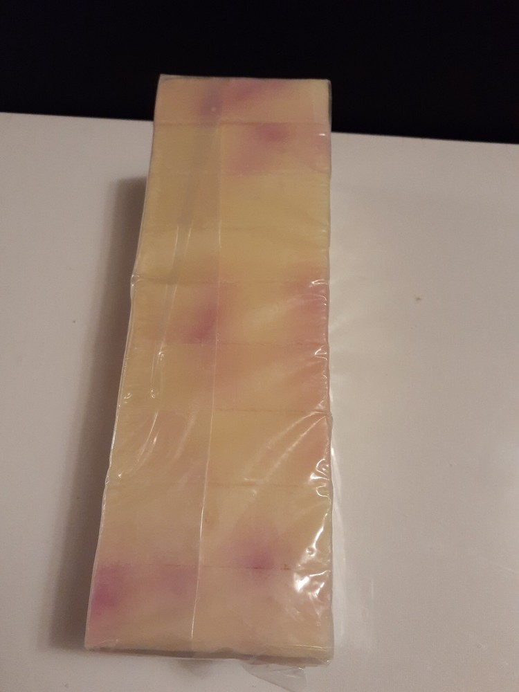 Asian Tea Blossom handmade soap loaf 9 precut bars