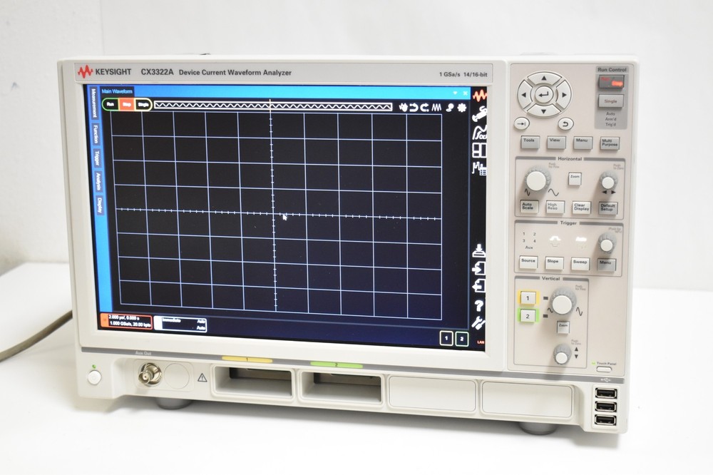 KEYSIGHT CX3322A DEVICE CURRENT WAVEFORM ANALYZER (UCQ96)