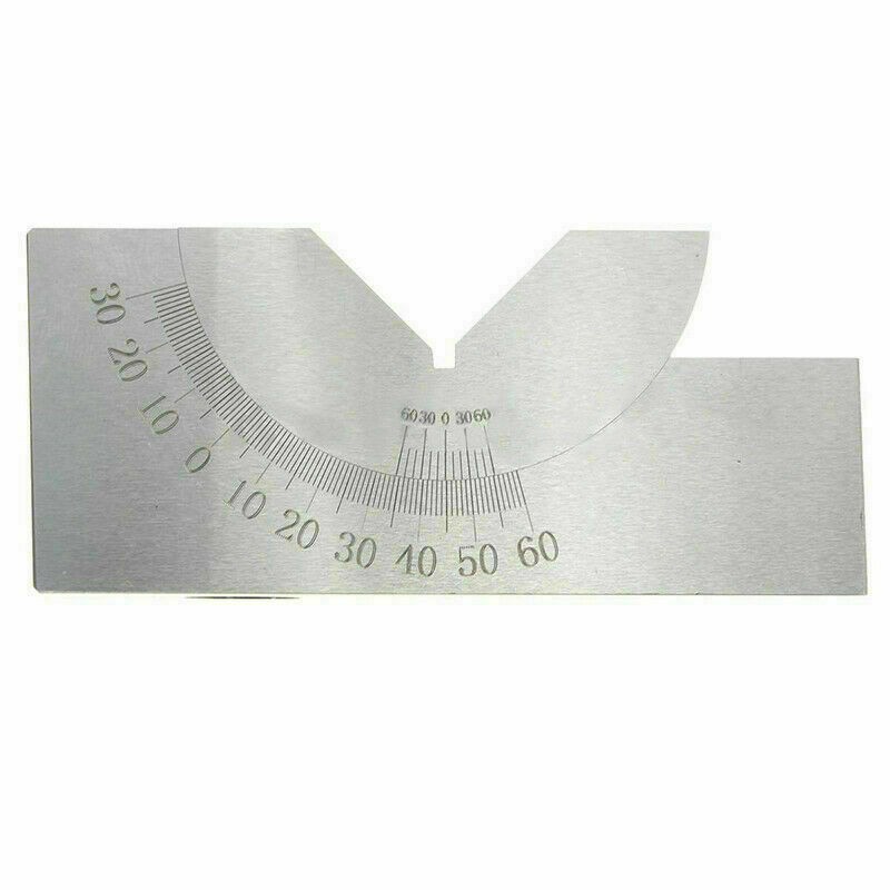 0°-60° Tools Maker Precision Micro Adjustable V Set Angle Gauge Block Milling///