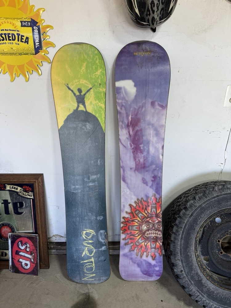 Burton snowboards