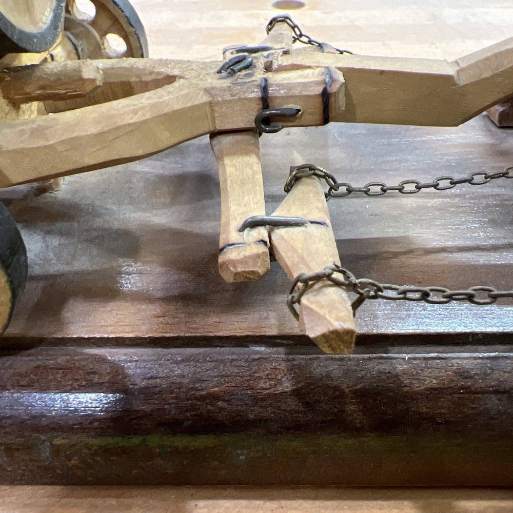 BLACK FOREST GERMANY Hand Carved Beer Wagon Great Condition!