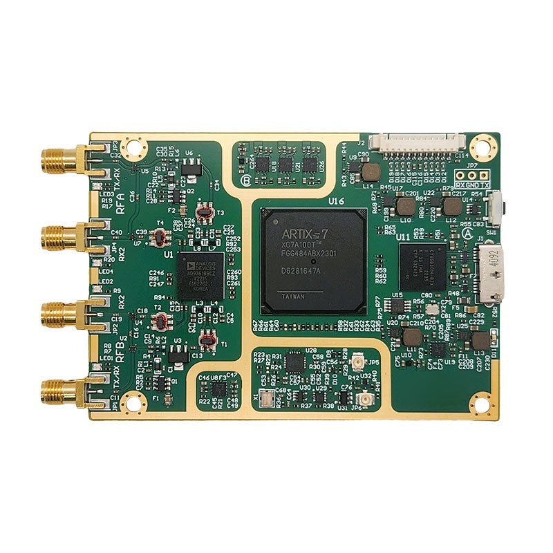 HamGeek B210 Mini AD9361 Software Defined Radio Development Motherboard USB3.0