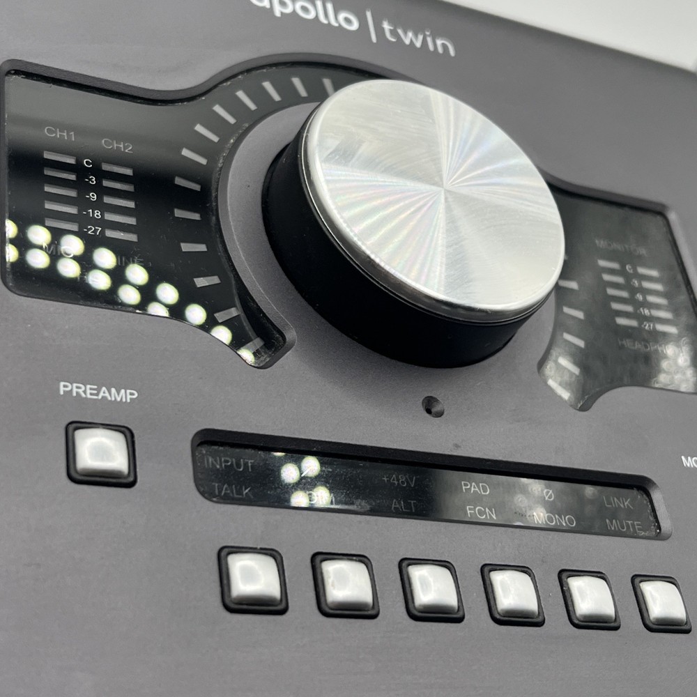 Apollo Twin MKii UAD 2 Solo Core Thunderbolt Interface Universal Audio