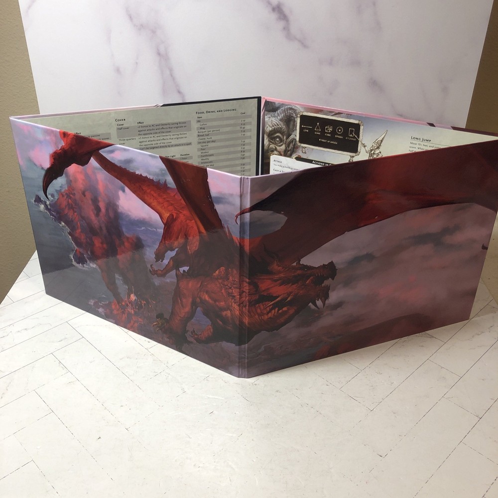 Dungeons & Dragons 5th Edition 5E 4-Panel DM's Dungeon Master's Screen 2017