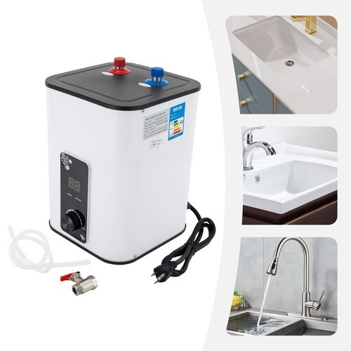 8L Rectangle Electric Mini Tank Water Heater Instant Hot Water Heater 1500W
