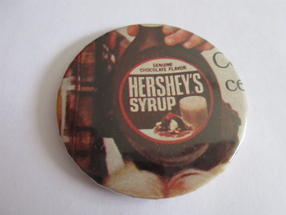 Hershey, PA pocket mirror Hershey's Chocolate Syrup compact mirror
