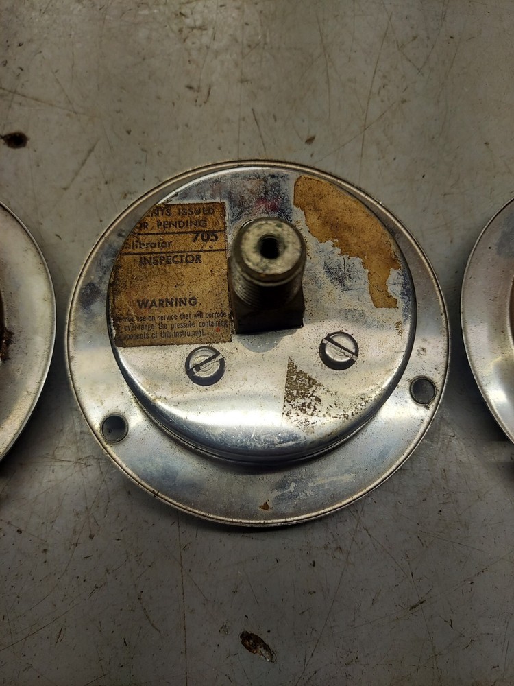 (3) ASHCROFT PRESSURE GAUGES