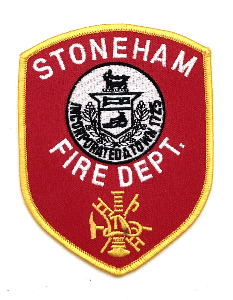 Stoneham Massachusetts Fire Dept Patch