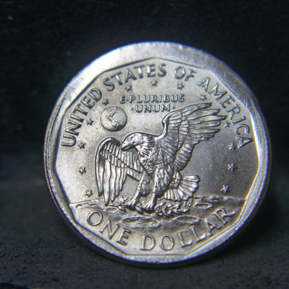 1999 P Susan B Anthony Dollar Broadstruck error BU Nice!