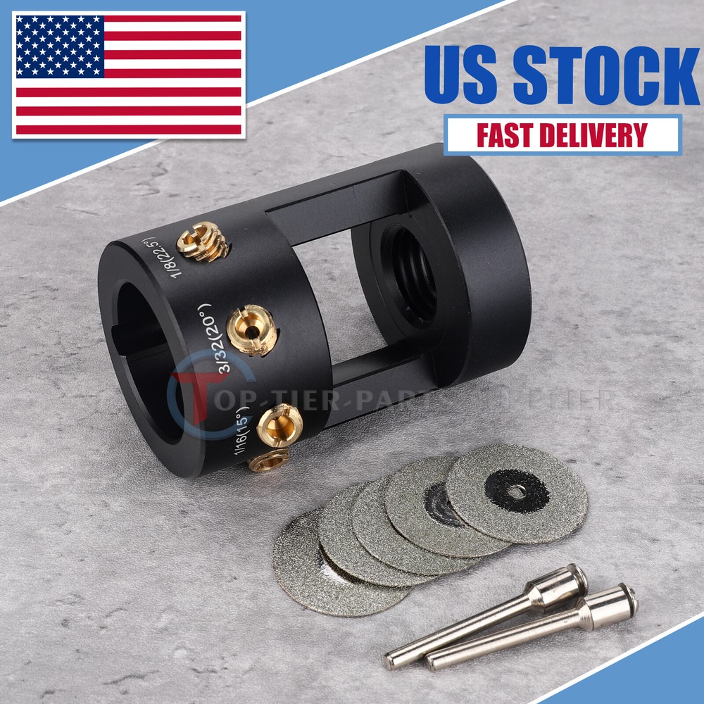 TIG Welding Tungsten Sharpener / Grinder Multi-Angle & Offsets & 4 Guides Tool