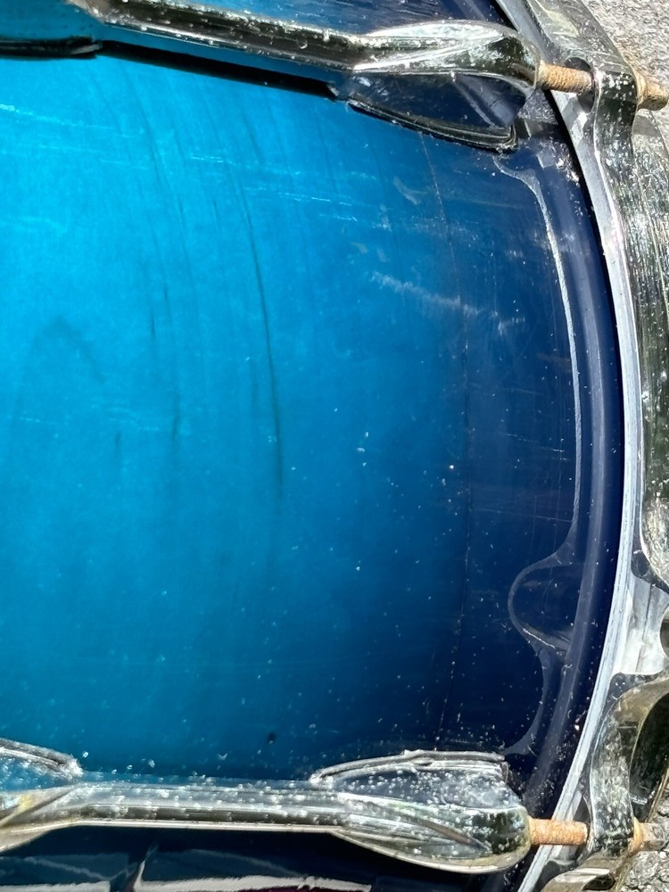 Tama Superstar Hyperdrive 12” Tom Drum Trans Blue Worn