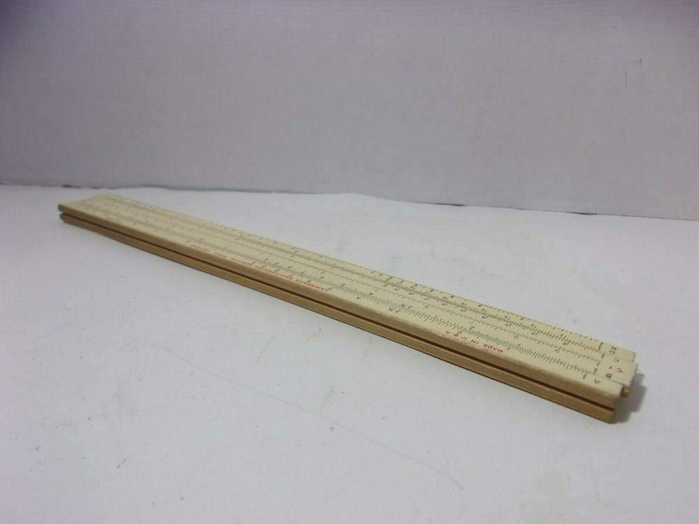 Vintage Lawrence Engineering Service Slide Rule