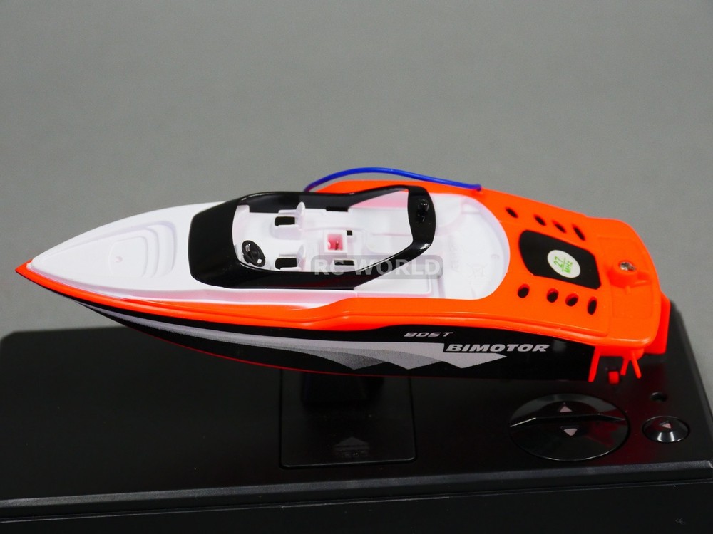 Remote Control RC Micro BOAT MINI RC Boat -RED - 27MHz