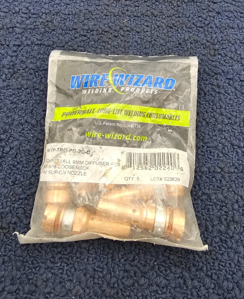 (QTY 5) Wire-Wizard WTP-TRD-PB-2C-C: PowerBall Diffuser