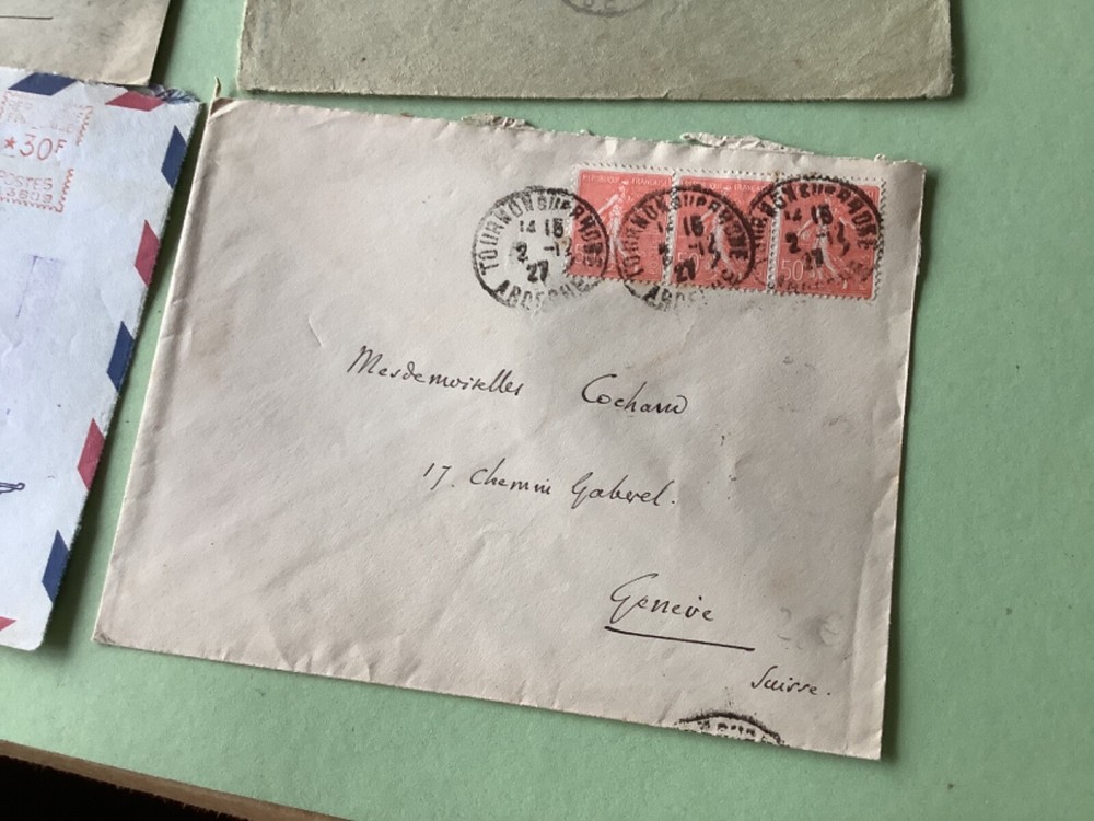 France covers 6 items Ref A1883