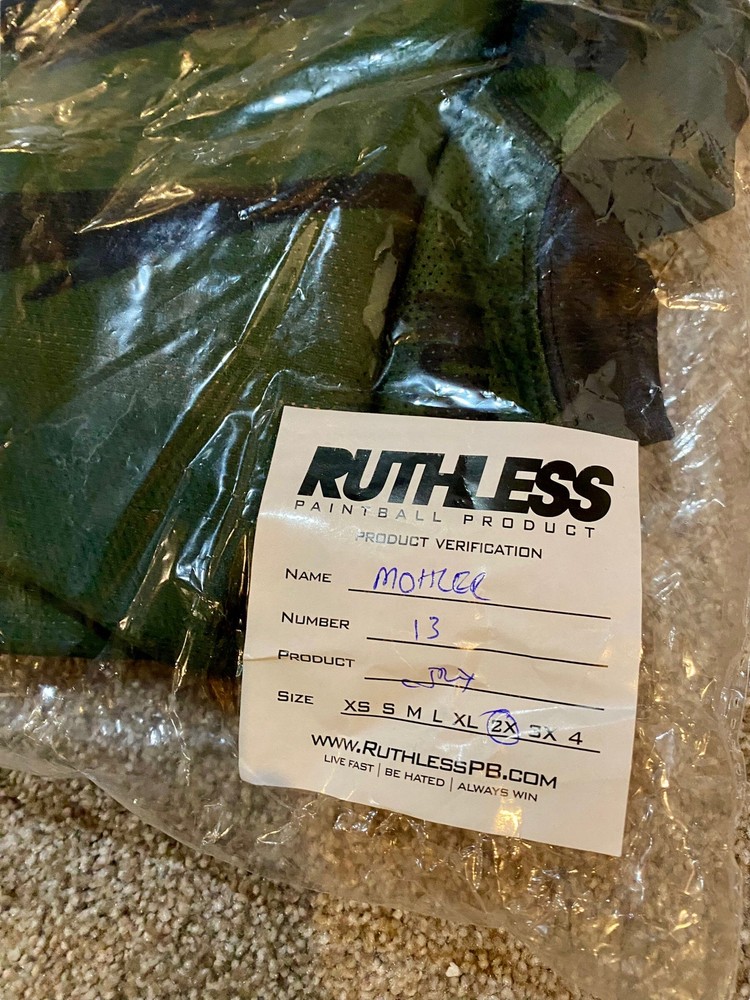 Wolf Pack Paintball Jersey - size 2XL