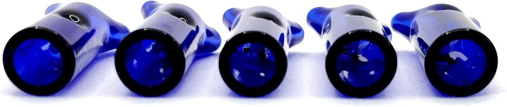 5PCS Reusable Glass Filter Tips for 8Mm Pre-Rolled Filter Tips, Regular Cigaret