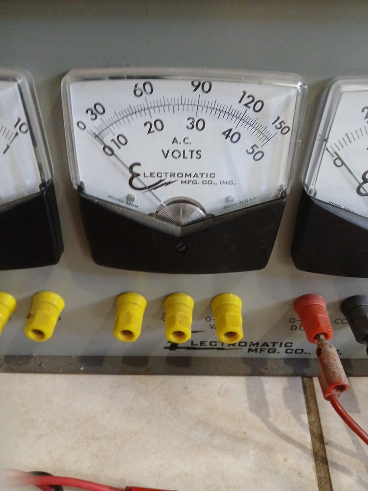 Large Electromatic AC And DC Voltage Tester